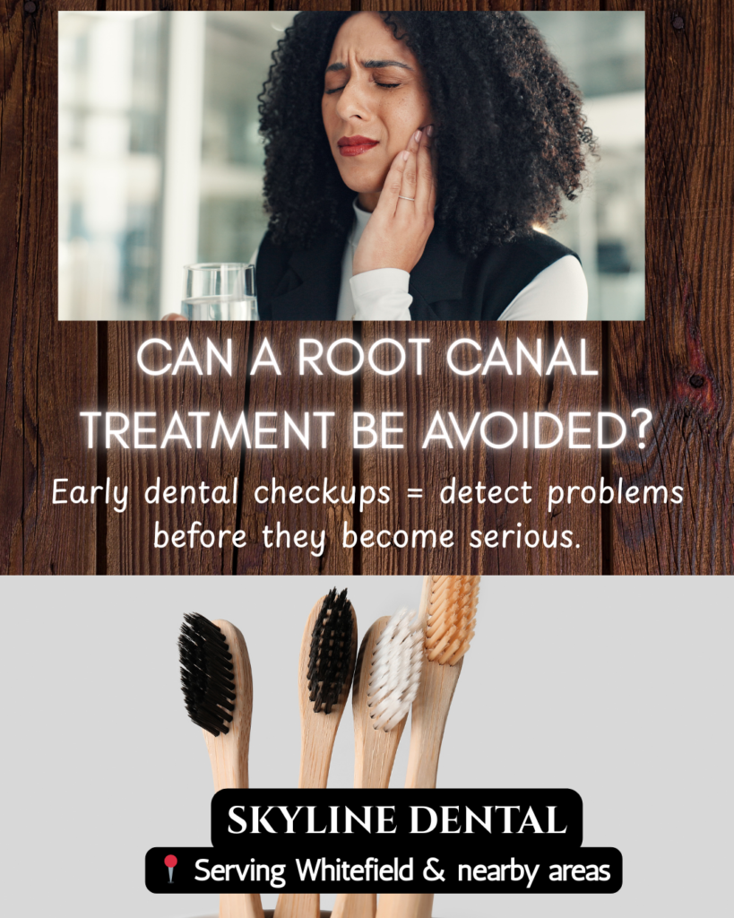 Early dental infection signs that can help avoid root canal treatment