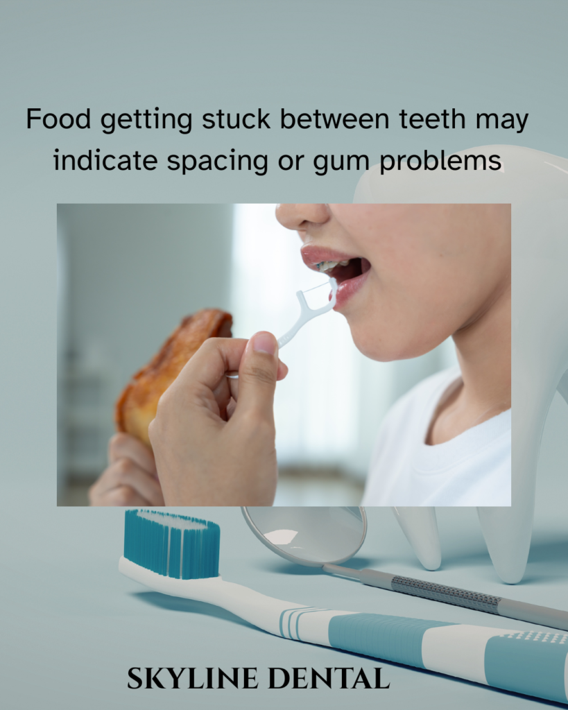 Food stuck between teeth treatment in Whitefield