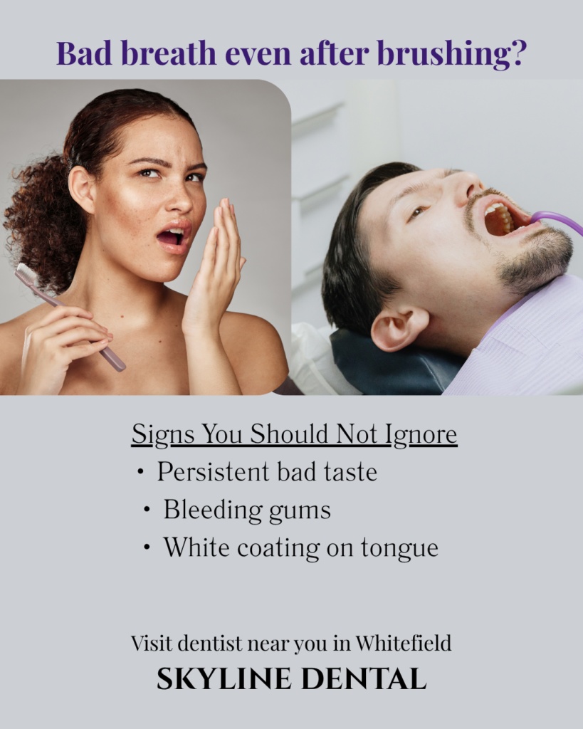 bad breath treatment whitefield dentist