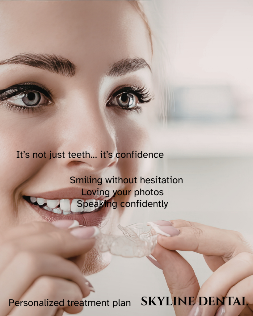 Clear aligners treatment in Whitefield