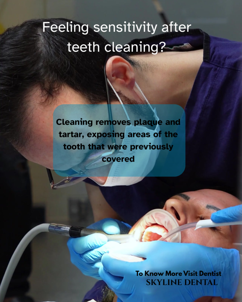 teeth sensitivity after cleaning treatment whitefield