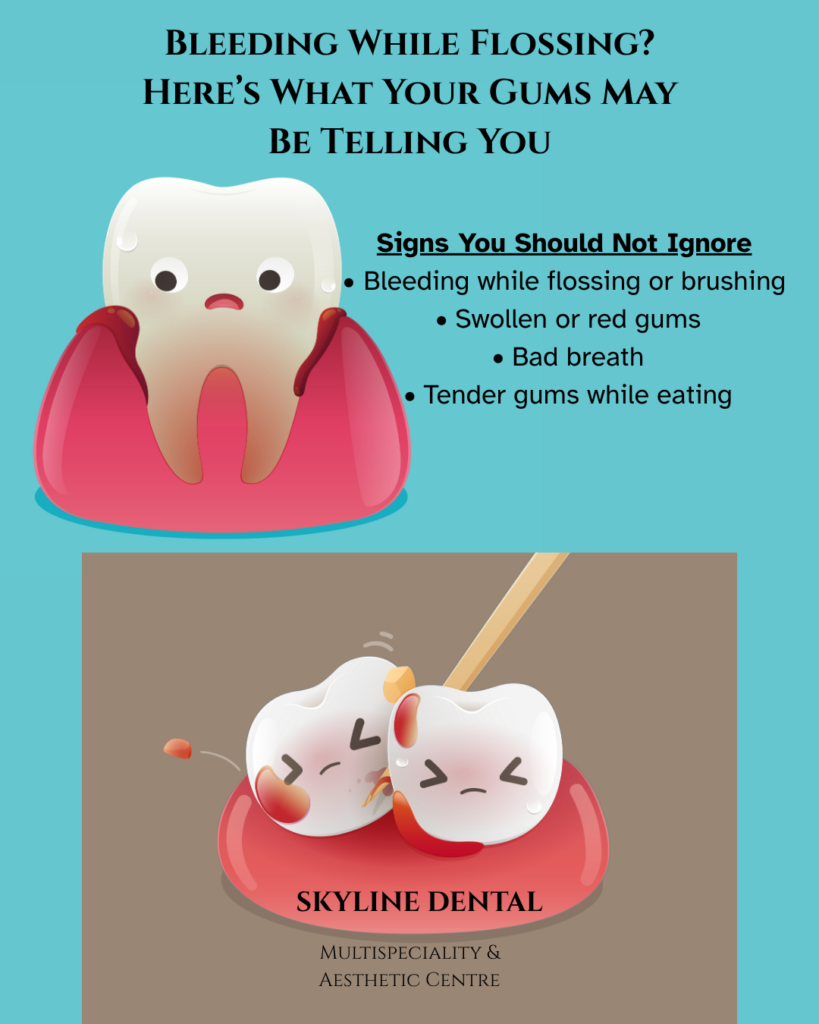 bleeding while flossing gums treatment whitefield bangalore
