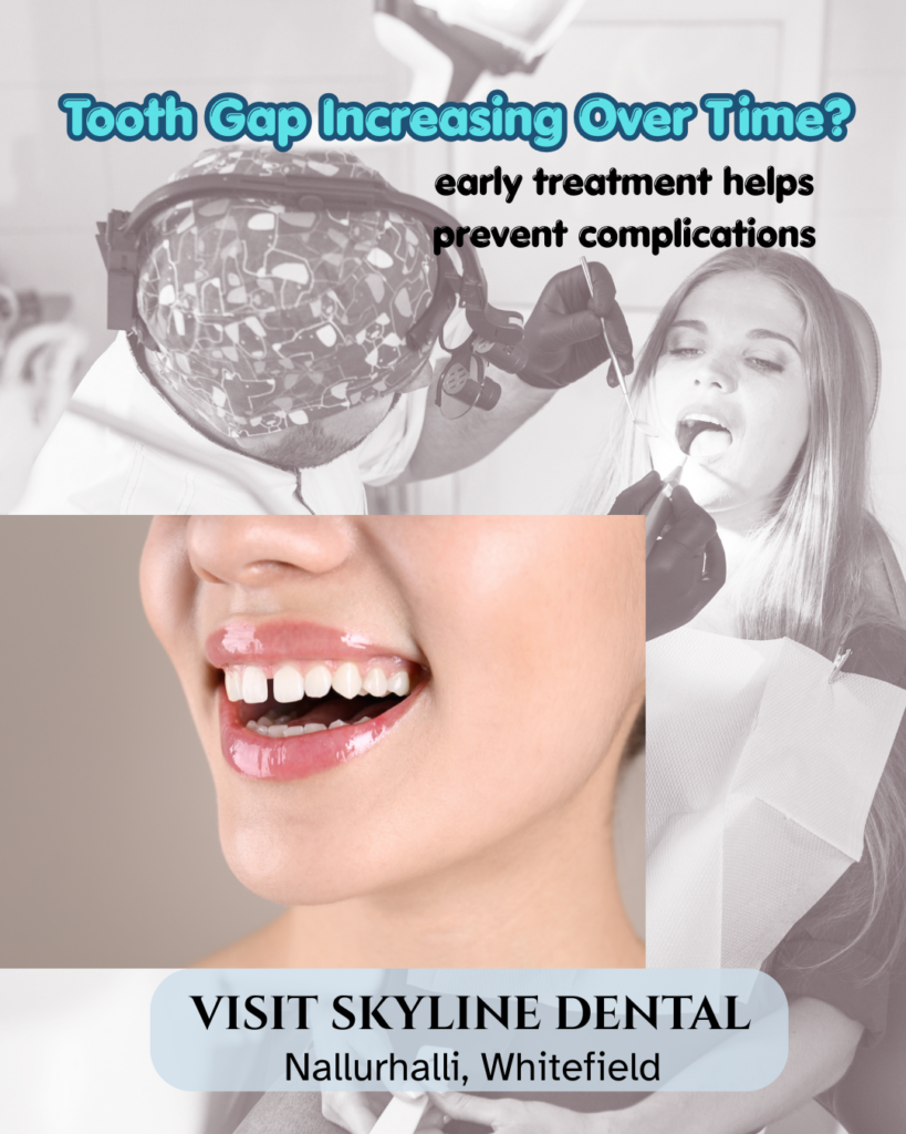 gap between teeth treatment whitefield