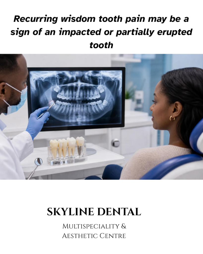 Wisdom tooth pain and wisdom tooth removal treatment in Whitefield Bengaluru